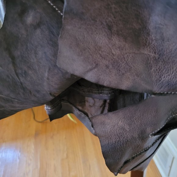 GMS-75 Italian Brown Leather Jacket US M - Picture 11 of 14